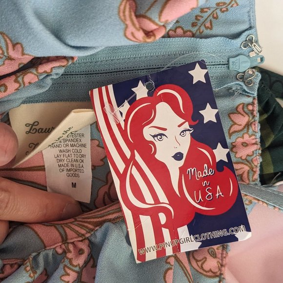 BRAND NEW Pinup Girl Clothing Ella Dress Take Me To Versailles - Picture 3 of 3